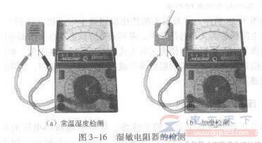 湿敏电阻器的检测方法