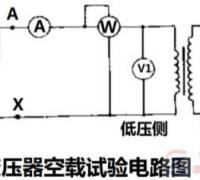 怎么对变压器进行空载试验？