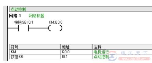 西门子PLC程序实例：三相异步电机点动控制系统改造