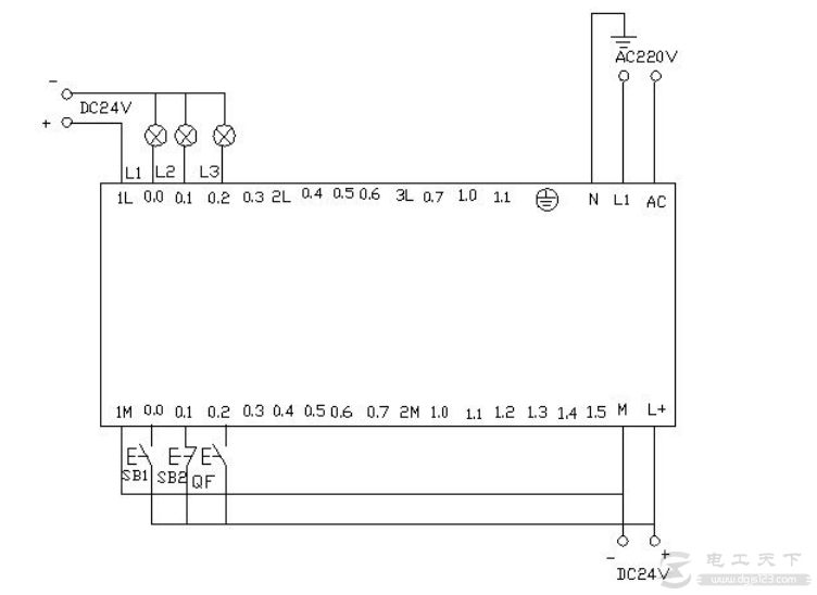 西门子s7-200实现星三角降压启动的代码示例