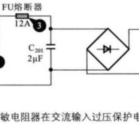 一例压敏电阻的应用电路说明