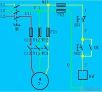 西门子plc程序实例：三相异步电动机自锁电路改造
