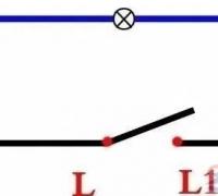 开关背面L、L1、L2代表什么意思，火线与零线及地线怎么接