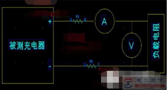 万用表检测充电器负载能力的方法
