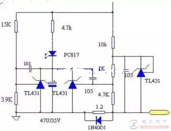 TL431恒流方式电路图详解