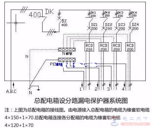 漏电保护器的终极接线方法，电工高手教你给漏保接线