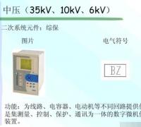 二次系统元件综保的图片及电气符号