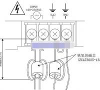 三菱触摸屏电源线和接地线配线怎么连接？