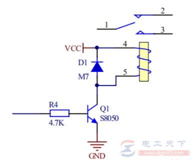 继电器的设计电路说明