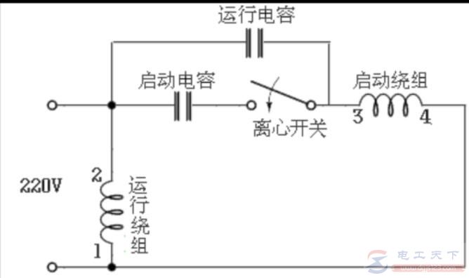 一文看懂单相电机如何接线