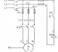 几种控制电机的控制电路原理图