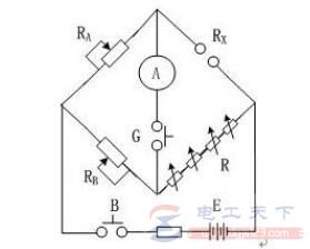 直流电阻电桥与数字式直流电桥的工作原理