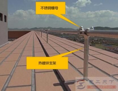 避雷带焊接点在屋顶楼板结构层外露的问题分析