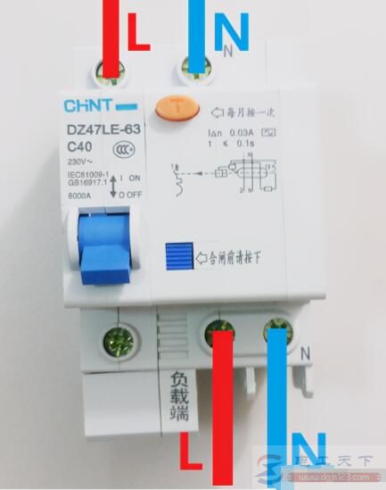 怎么正确选择漏电保护器的接线方法