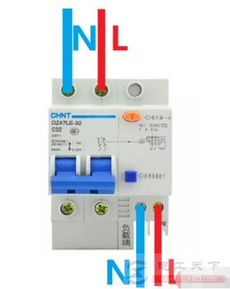 怎么正确选择漏电保护器的接线方法