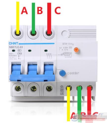怎么正确选择漏电保护器的接线方法