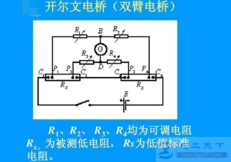 电桥法测电阻的原理是什么