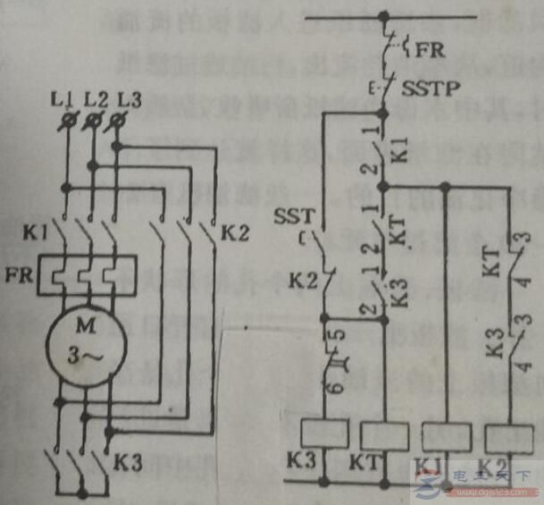 电机星形起动电机不转，时间到了三角形电机又转是什么原因？