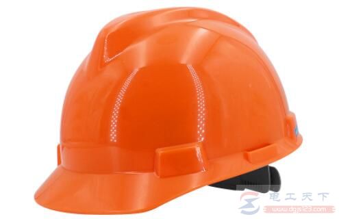 戴橙色安全帽的是什么职位
