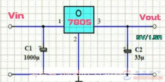 7805使用时严重发热什么原因