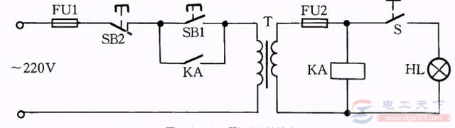 一例低压变压器短路保护线路的接线方法