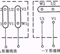 一例Y100LY系列电动机的接线图