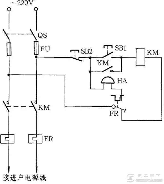 利用热<a href=/dydq/jdq/ target=_blank class=infotextkey>继电器</a>制作一个限电器线路