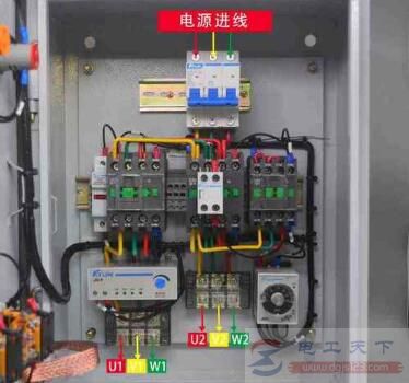 22KW电机星三角启动选用多大空开和交流接触器
