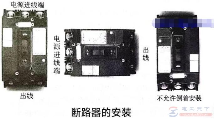 断路器能否允许垂直安装