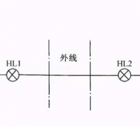 使用一根导线传递联络信号的线路