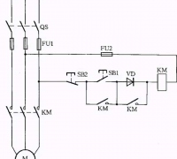一例交流接触器的低电压启动线路