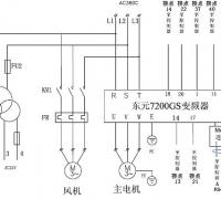 螺杆式空气压缩机的二次线路图示例